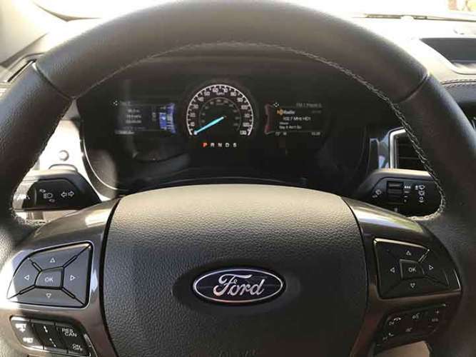 2020 Ford Ranger steering