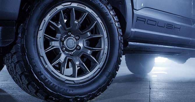2021 Roush Ford F-150 tire