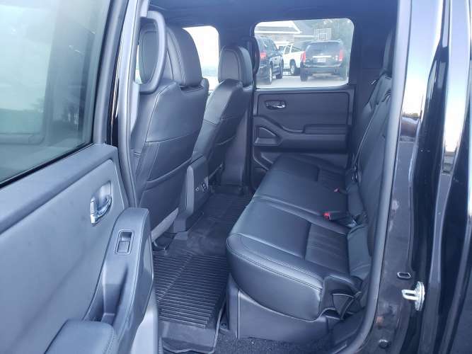 2022 Nissan Frontier PRO-4X second row seats