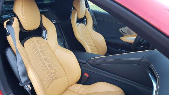 2021 C8 Mid-Engine Corvette 2LT Seats