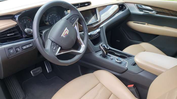 2021 Cadillac XT6 Sports Trim interior