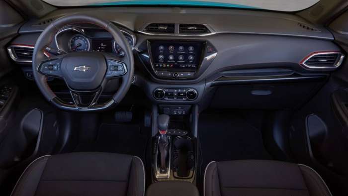 2021 Chevrolet Trailblazer Interior Dashboard