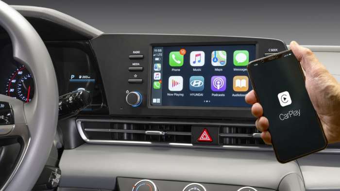 2021 Hyundai Elantra wireless car play