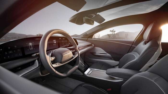 2021 Lucid Air front seats