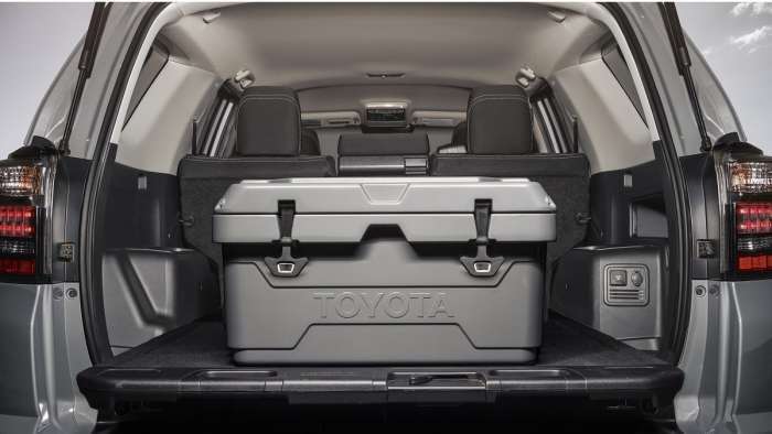 2021 Toyota 4Runner Trail Special Edition cargo tray cooler