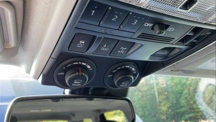 2021 Toyota 4Runner Venture Special Edition interior multi-terrain select crawl control