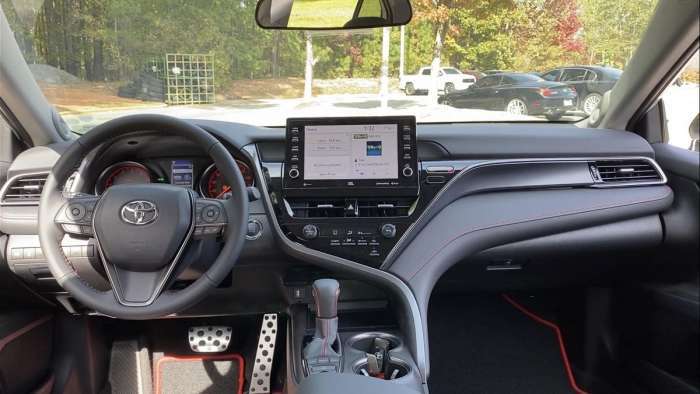 2021 Toyota Camry TRD interior