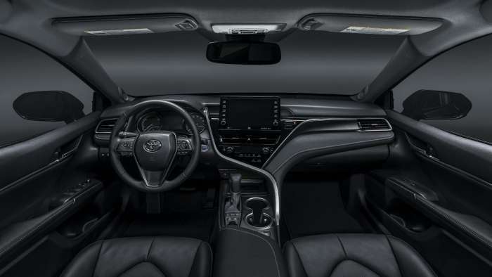 2021 Toyota Camry XSE Hybrid interior cabin