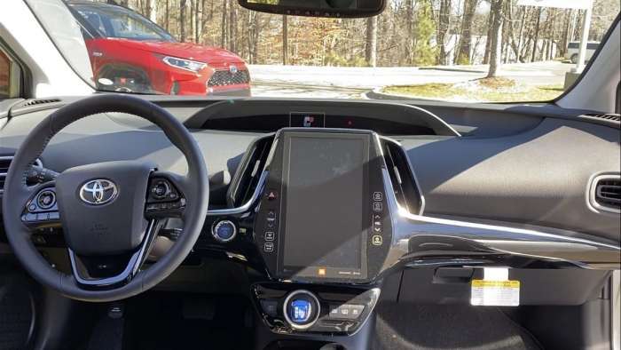 2021 Toyota Prius Prime Limited interior multimedia