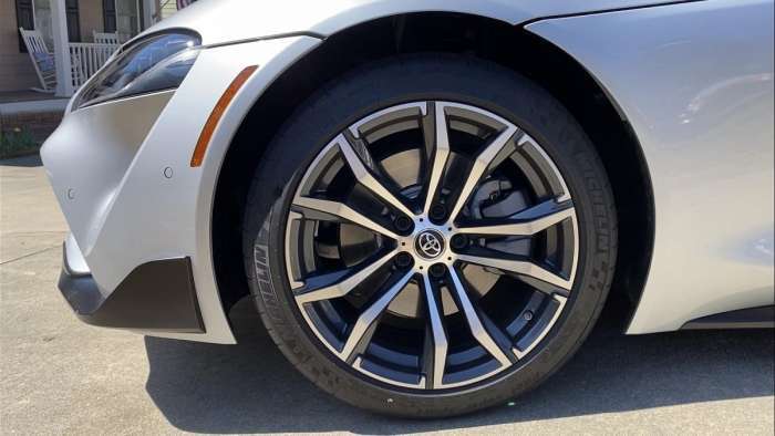 2021 Toyota Supra 2.0 Tungsten wheels