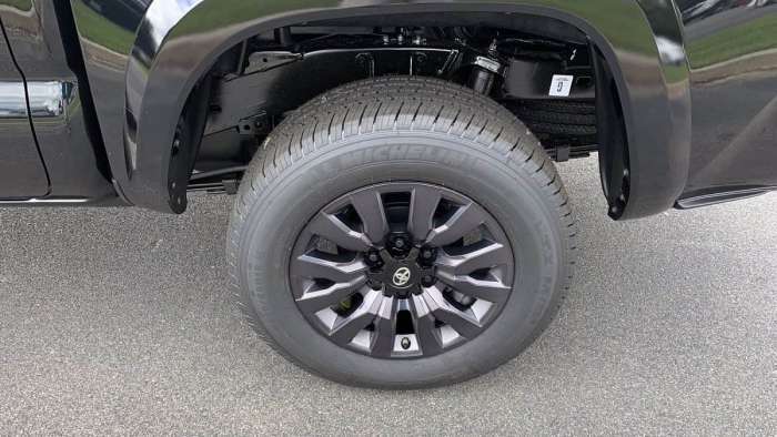 2021 Toyota Tacoma Nightshade Edition wheels