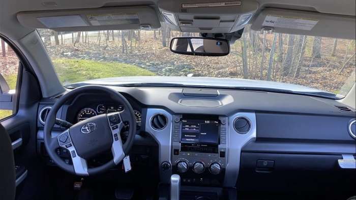 2021 Toyota Tundra SR5 CrewMax interior multimedia