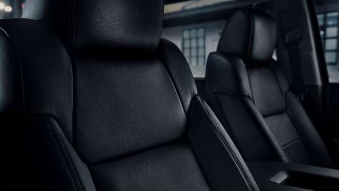 2021 Toyota Tundra Nightshade black front seats