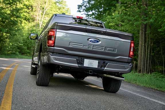 2021 Ford F-150 back