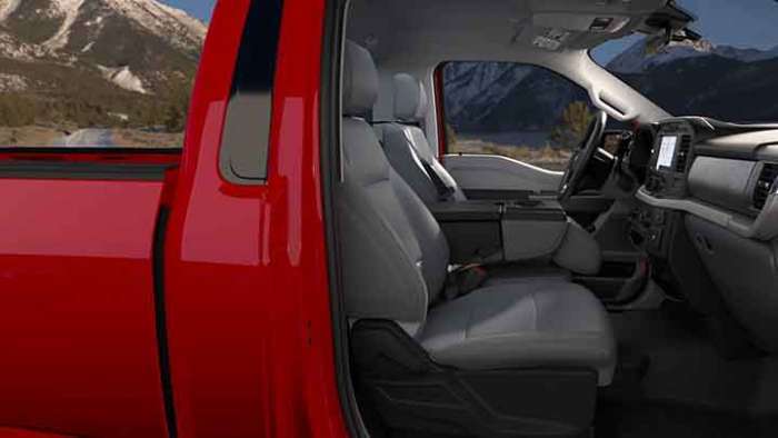 2021 Ford F-150 XL interior