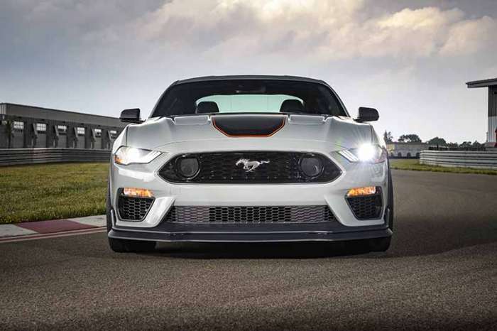 2021 Ford Mustang Mach 1 grille