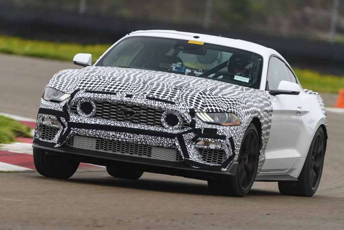 2021 Ford Mustang Mach 1 grille