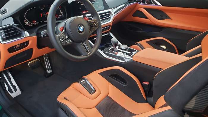 2022 BMW M4 Competition xDrive Coupe interior