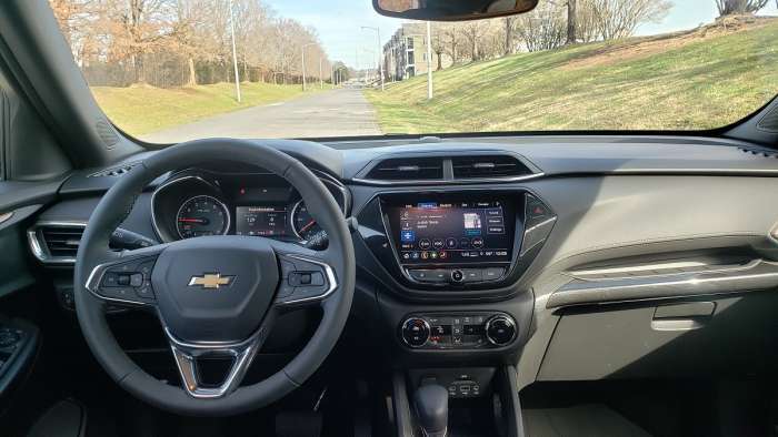 2022 Chevrolet Trailblazer AWD Activ dashboard