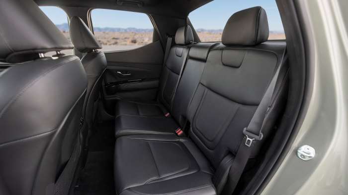 2022 Hyundai Santa Cruz Limited AWD back seat