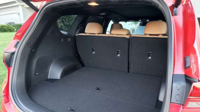 2022 Hyundai Santa Fe Review trunk