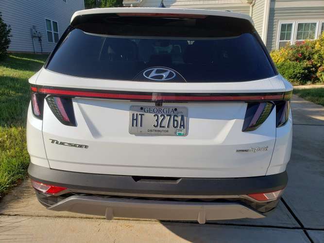 2022 Hyundai Tucson Hybrid Limited AWD back
