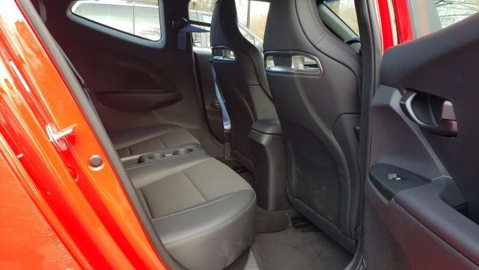 2022 Hyundai Veloster N MT rear seats