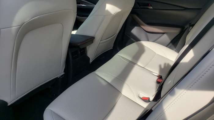 2022 Mazda CX-30 rear seat