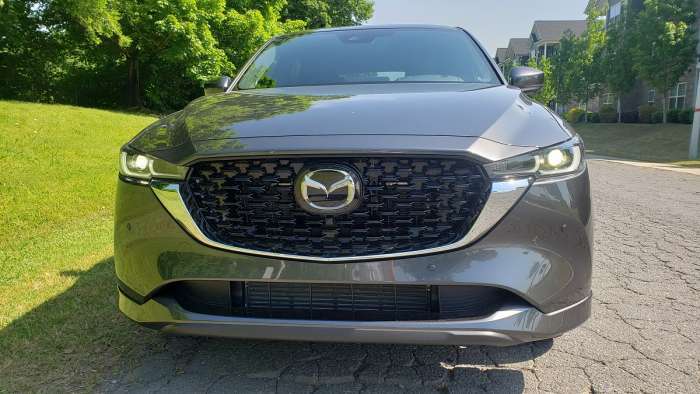 2022 Mazda CX-5 Review front grille