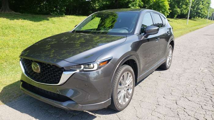 2022 Mazda CX-5 Review front side exterior