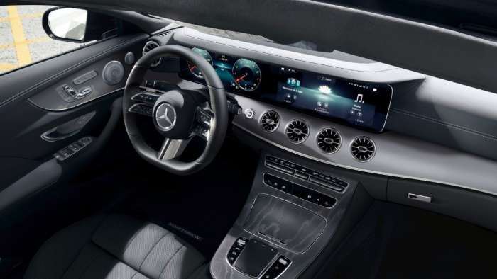 2022 Mercedes E-Class Night Edition interior