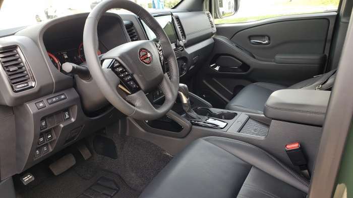 2022 Nissan Frontier PRO-4X front seats