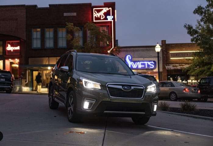 2022 Subaru Forester features and upgrades, headlights