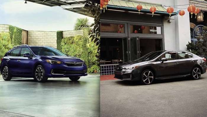 2022 Subaru Impreza pricing, features, specs, fuel mileage, price