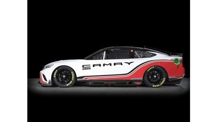 2022 Toyota Camry NASCAR profile view