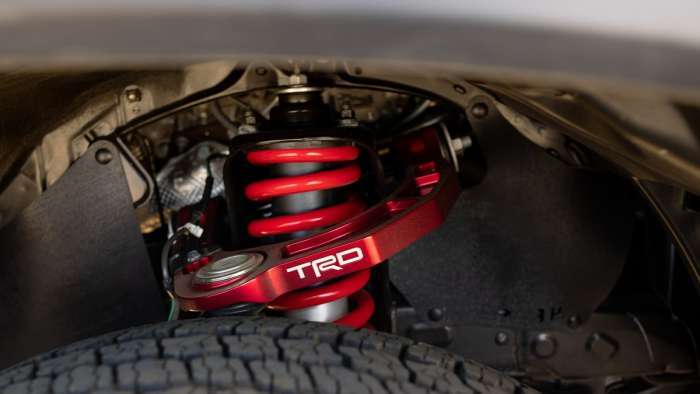 2022 Toyota Tacoma TRD Pro fox shocks suspension