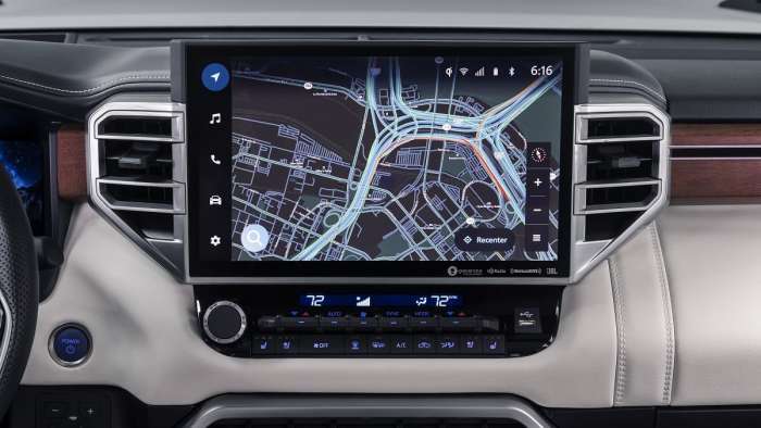 2022 Toyota Tundra interior Toyota Audio Multimedia