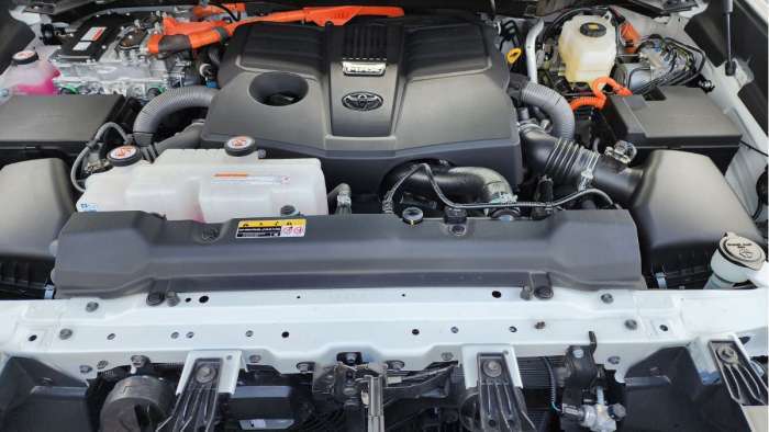 2022 Toyota Tundra TRD Pro i-Force Max Review engine