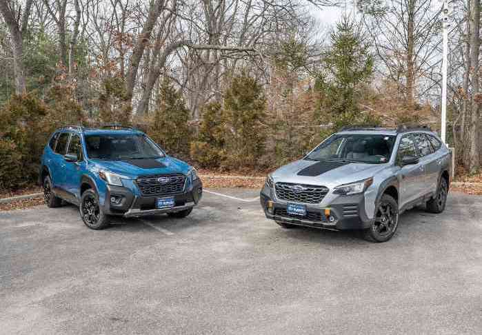 2023 Subaru Forester and 2023 Subaru Outback