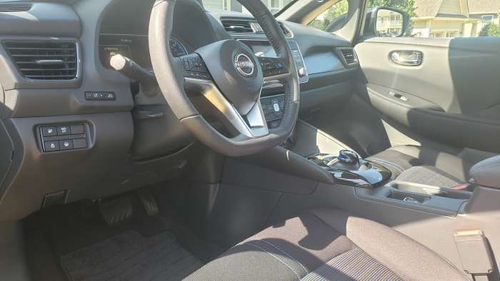 2023 Nissan Leaf SV Plus Review interior