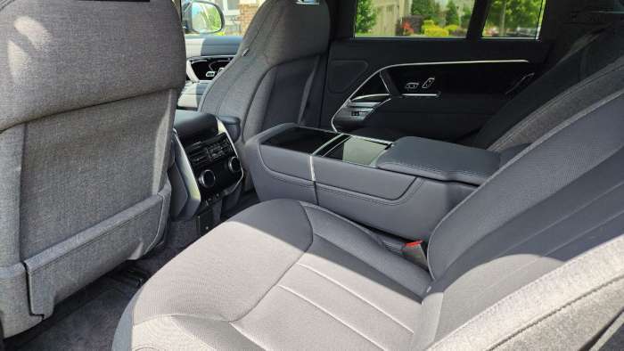 2023 Range Rover PHEV SE back seat