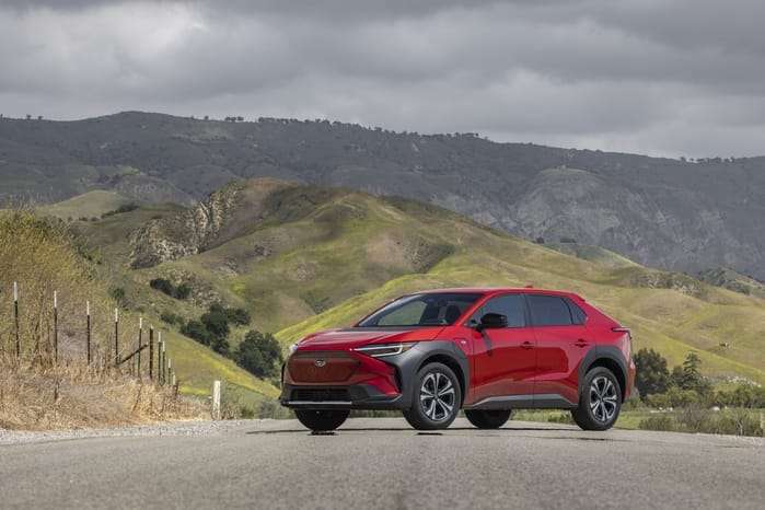 2023 Subaru Solterra all-electric compact SUV 