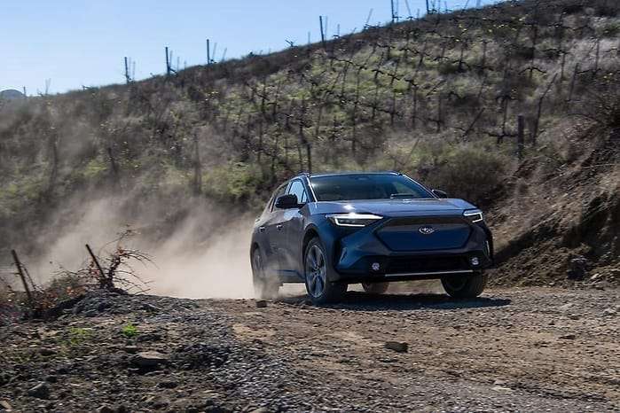 2023 Subaru Solterra all-electric compact SUV, reservation system