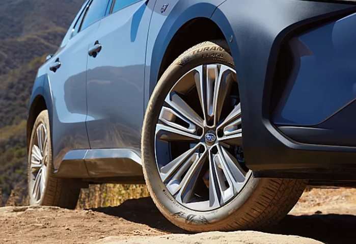 2023 Subaru Solterra EV wheels