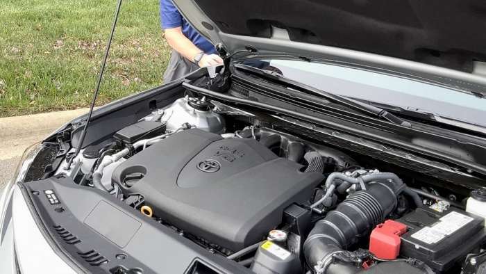 2023 Toyota Camry XLE V6 engine