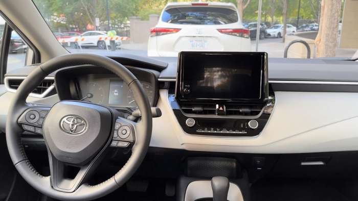 2023 Toyota Corolla Hybrid LE interior dash