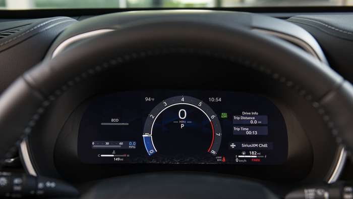 2023 Toyota Highlander Limited interior multi-information display