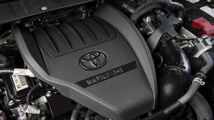 2023 Toyota Highlander Turbo engine