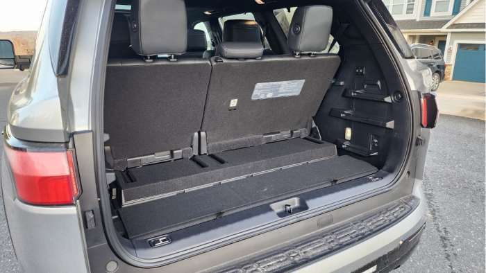 2023 Toyota Sequoia Review trunk