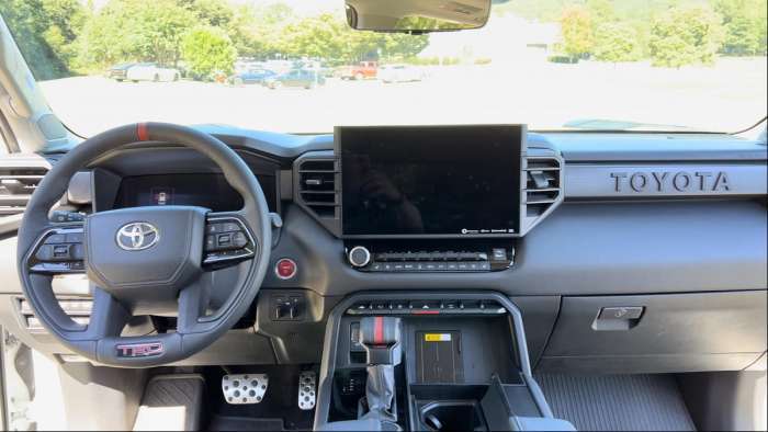 2023 Toyota Sequoia TRD Pro interior dash